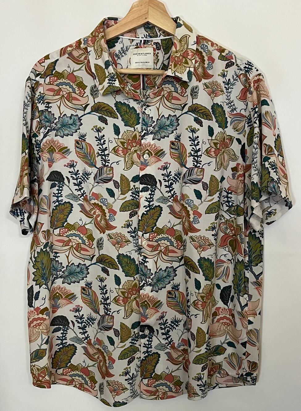 Denim & Flower Ricky Singh Women's Blouse size XL